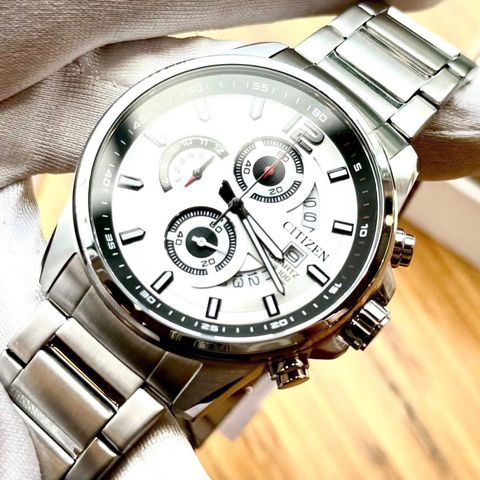  Đồng Hồ Nam Citizen Quartz Chronograph AN3690-56A 44mm Chính Hãng 