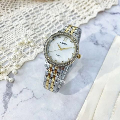  Đồng Hồ Nữ Citizen Quartz EL3104-54D 31mm Chính Hãng 