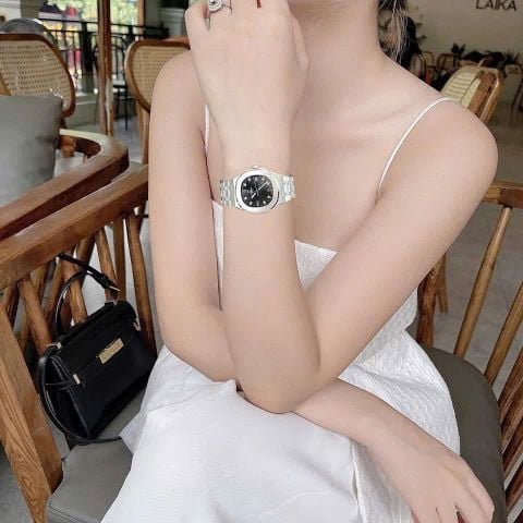  ĐỒNG HỒ NỮ CARNIVAL 8160L-VT-D KIM LOẠI CHÍNH HÃNG 