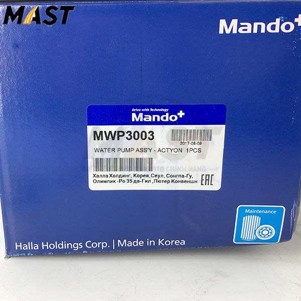 Bơm nước xe Rexton – MAST