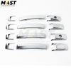 Ốp trang trí tay mở cửa ngoài chrome dùng xe Rexton