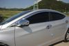 Nẹp chân kính xe Hyundai Elantra đời 2012 (Chrome)