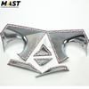 Ốp trang trí chân gương chrome (6 pcs) dùng xe Santa Fe 13