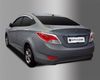 Ốp đèn hậu xe Hyundai Accent đời 2011 (Chrome)