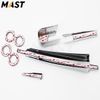 Ốp tay gạt mưa sau và cảm biến lùi chrome (8 pcs) dùng xe Morning 11MY