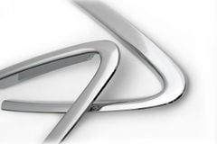 Ốp trang trí trụ C xe Hyundai Accent 5 cửa đời 2011 ( Chrome)