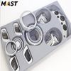Ốp (cửa điều hòa, tay cửa & táp lô trung tâm/ 13 pcs) chrome dùng xe Matiz Creative