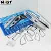 Ốp (cửa điều hòa, công tắc kính & tay cửa/ 14 pcs) chrome dùng xe Rio 12MY