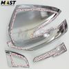 Ốp gáo gương chrome LED (6 pcs) dùng xe Rondo
