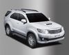 Chắn mưa xe Toyota Fortuner đời 2012 (Chrome)