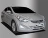 Ốp trang trí ca lăng dưới xe Hyundai Elantra đời 2013 ( Chrome)