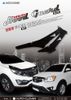 Ốp trang trí nắp cabô kèm biểu tượng Hyundai Accent đời 2011 (Smoke)