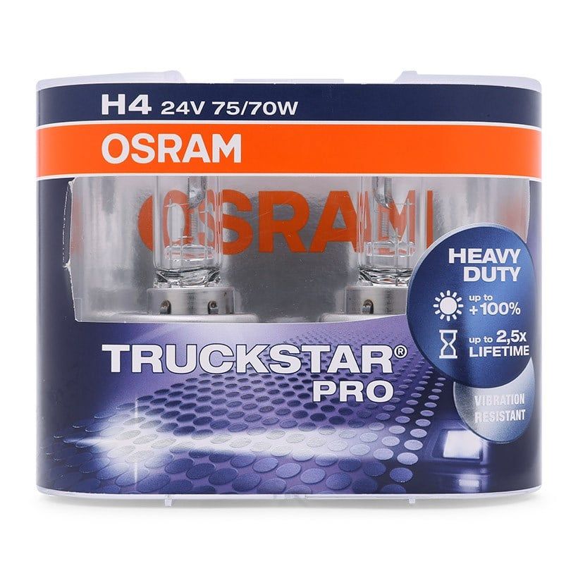 Bóng đèn Osram H4 Truckstar Pro 24V