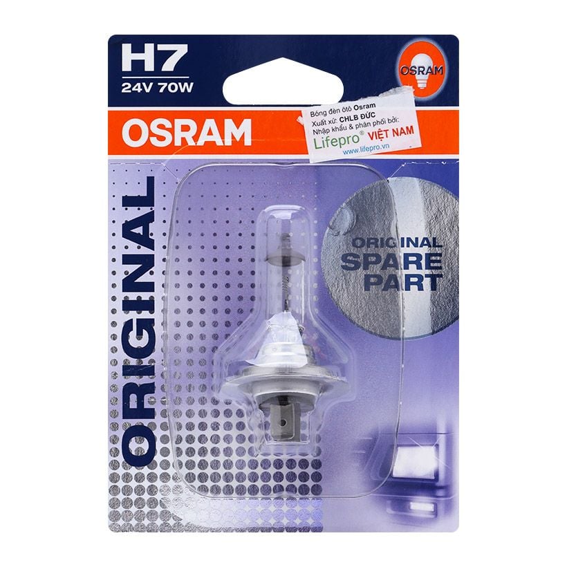 Bóng đèn ô tô Osram H7 Standard 24V 70W