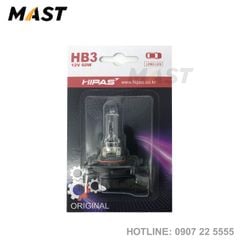 Bóng đèn HIPAS HB3 (9005) 12V 60W (LONG LIFE)