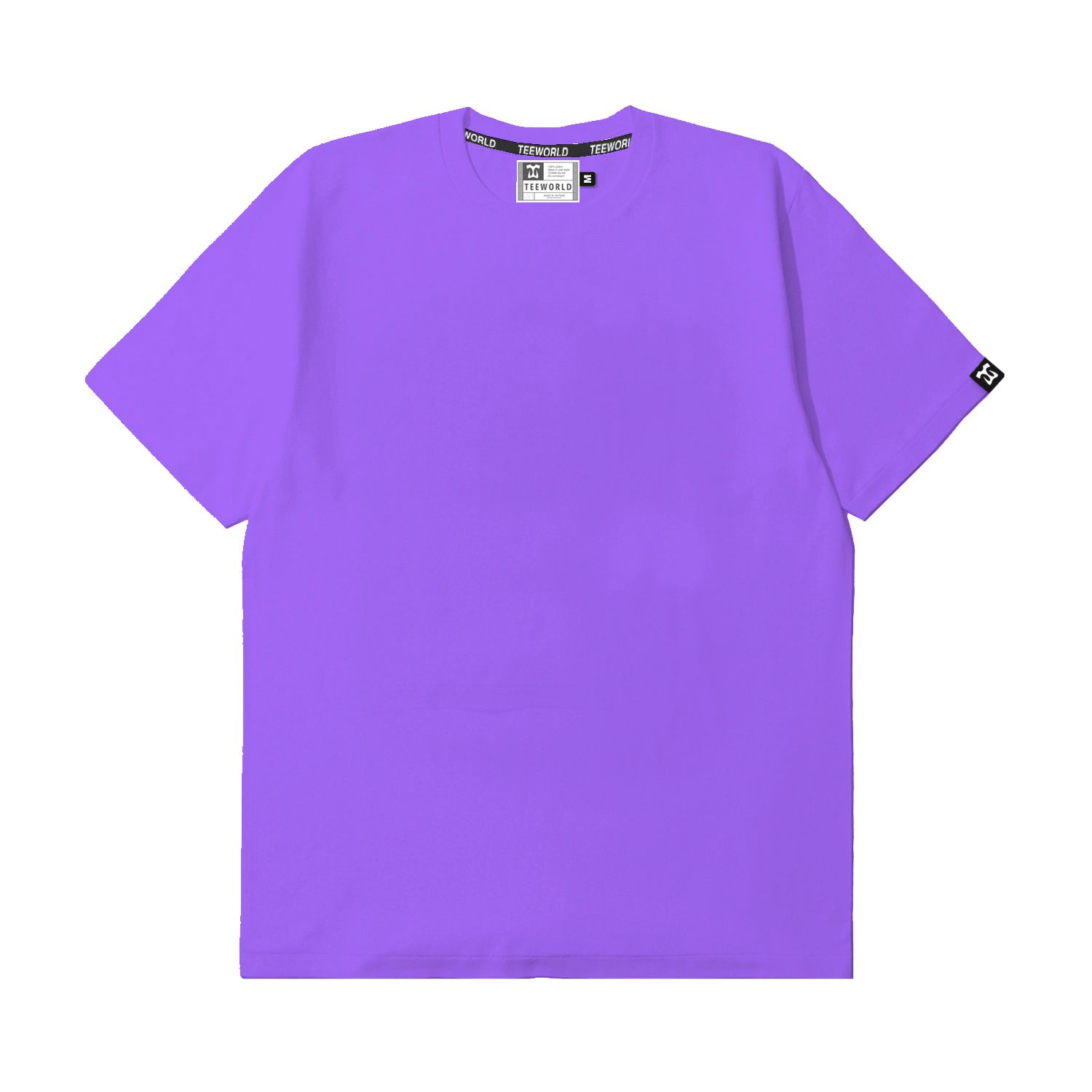  Áo Teeworld Basic Purple T-shirt (Form Tay Ngắn) 