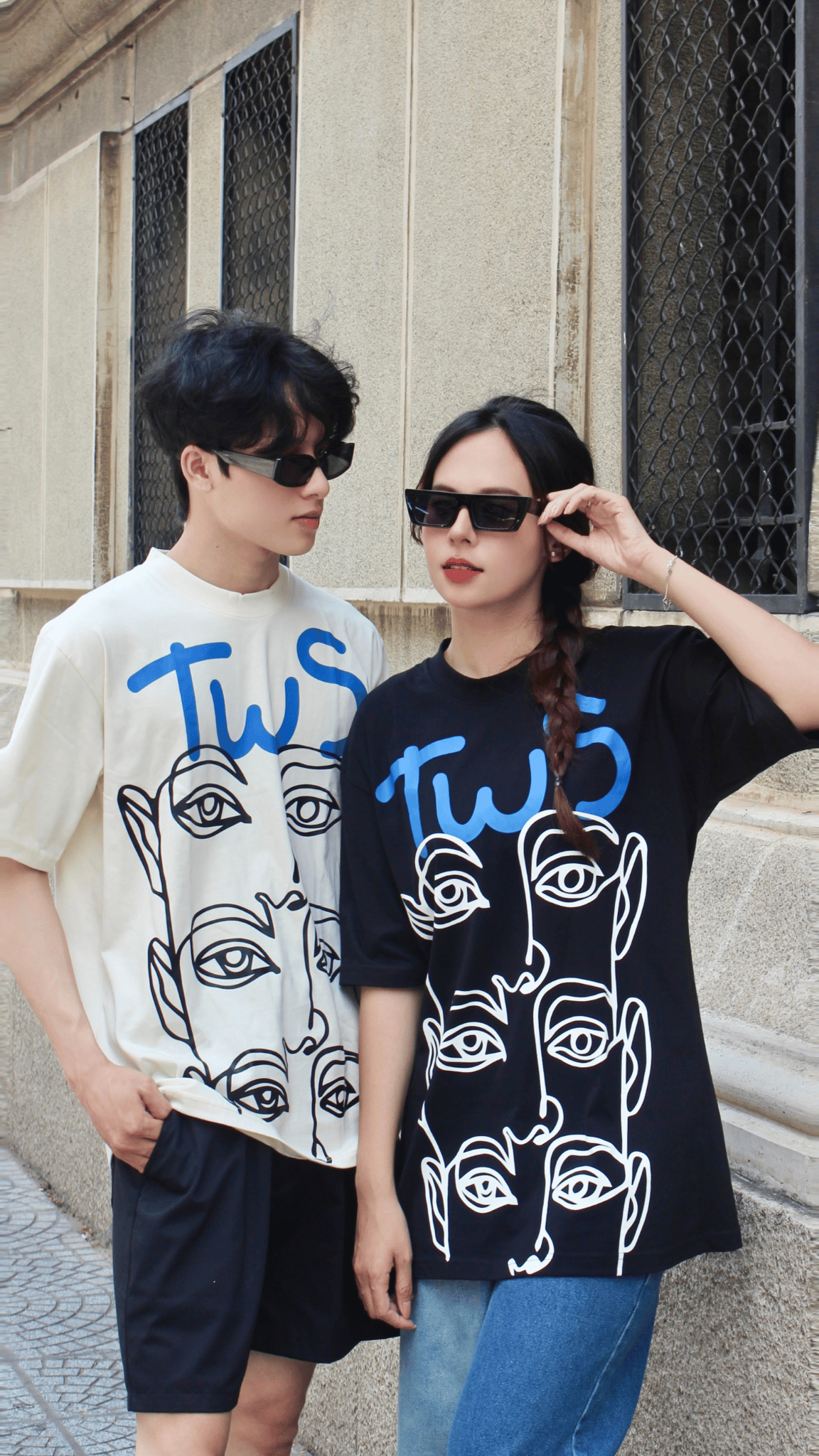  Áo Thun Local Brand Teeworld The Face T-shirt Tay Lỡ Nam Nữ Form Rộng Unisex 