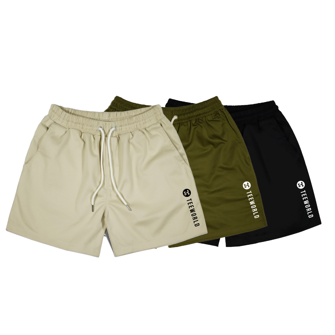  Quần Short Kaki Teeworld Unisex 