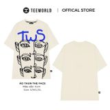  Áo Thun Local Brand Teeworld The Face T-shirt Tay Lỡ Nam Nữ Form Rộng Unisex 