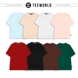  Áo thun trơn Teeworld Basic T-shirt 