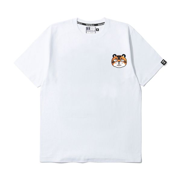  Happy Tiger Logo T-shirt 