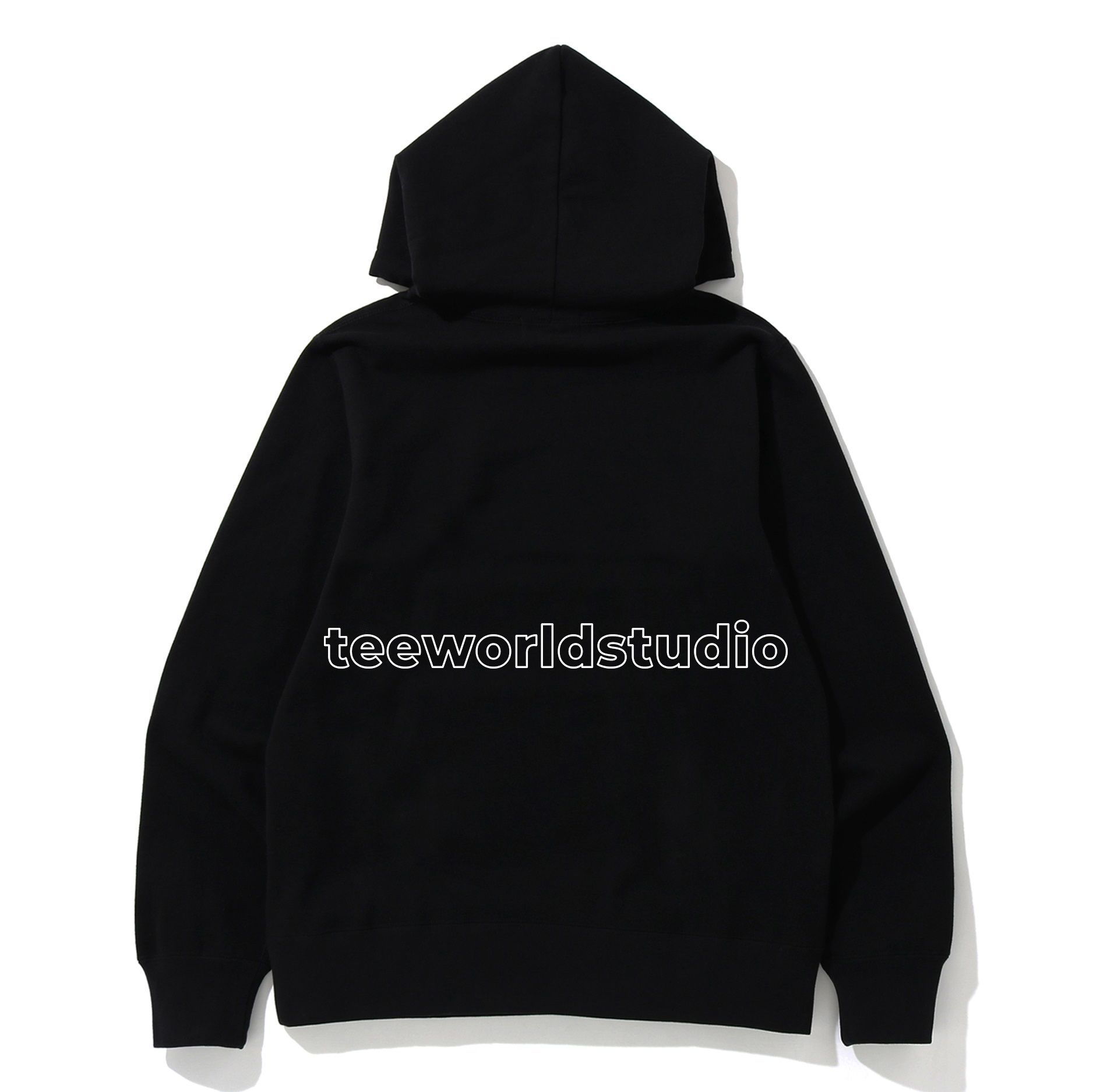  Áo Hoodie Zip Logo Teeworld 