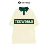  Áo Polo Teeworld Basic Màu Kem 