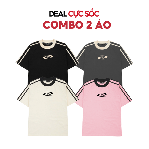  [COMBO CỰC SỐC] Combo 2 Áo thun Babytee Teeworld TWS Cùng Size 