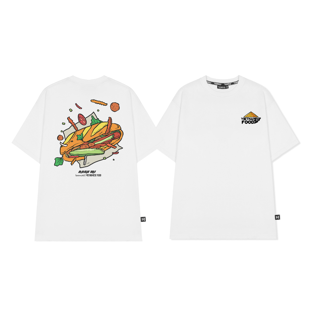  Áo Teeworld Bánh Mì T-shirt 