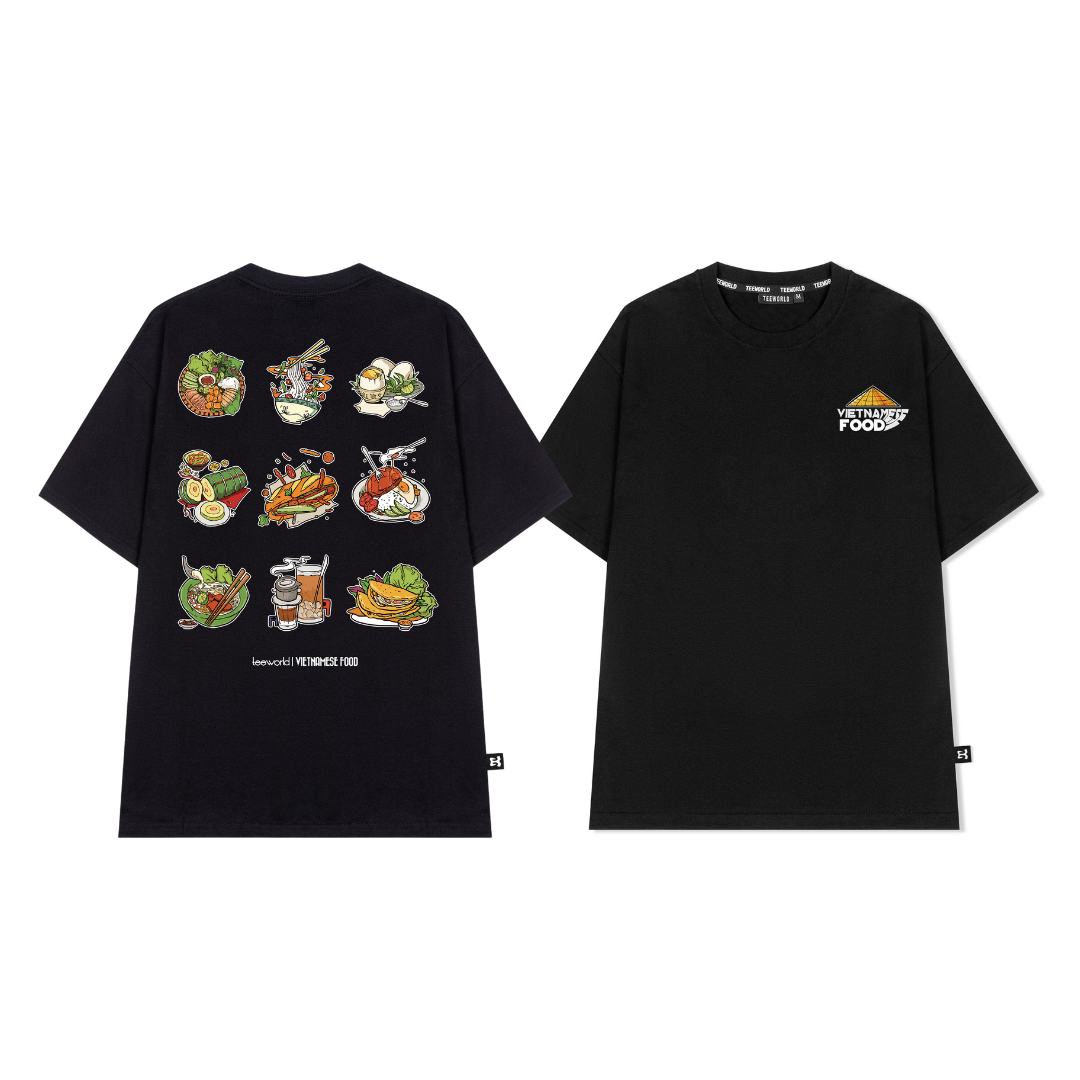  Áo thun Vietnamese Food T-shirt 