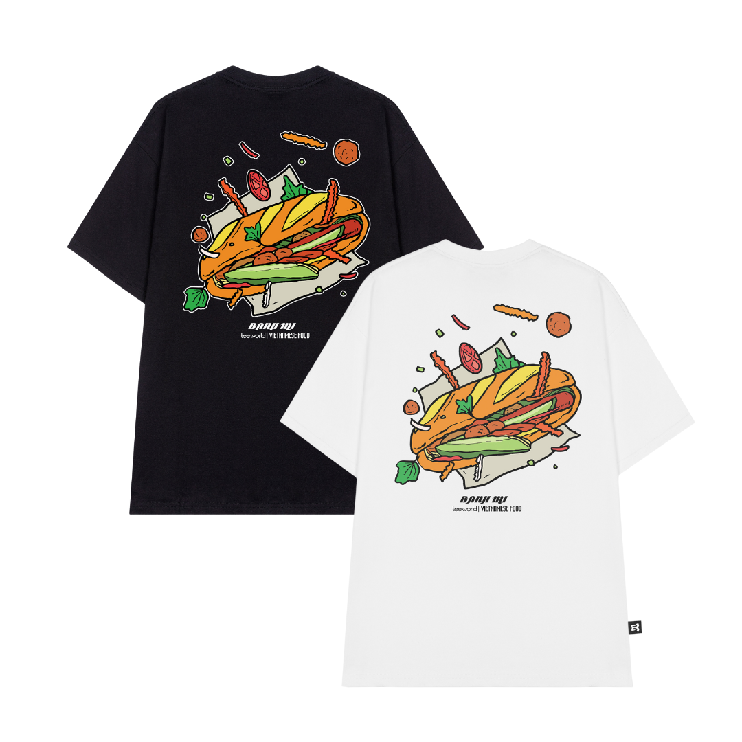  Áo Teeworld Bánh Mì T-shirt 