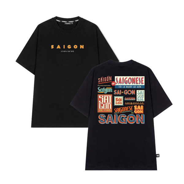  Combo Áo thun Sài Gòn Cô Ba & Sài Gòn T-shirt 