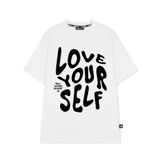  [COMBO CỰC SỐC] 1 Áo thun Teeworld Love Yourself Premium T-shirt  và 1 Túi Đeo Chéo Hologram 