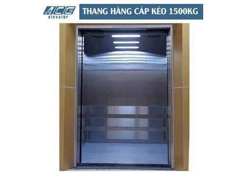 THANG MÁY TẢI HÀNG CÁP KÉO 1500KG