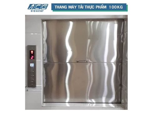 Thang Máy Tải Thực Phẩm 100kg