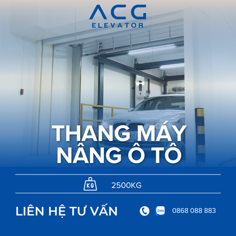 THANG NÂNG Ô TÔ THỦY LỰC 2500 KG | CB01