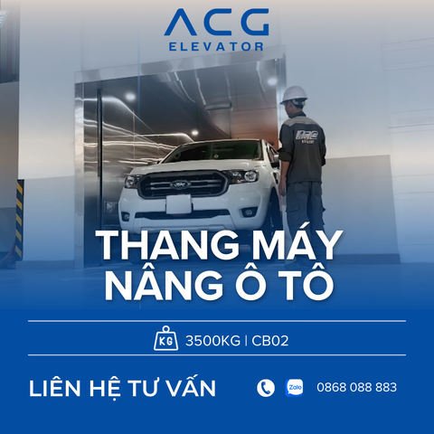 THANG NÂNG Ô TÔ THỦY LỰC 3500KG | CB02