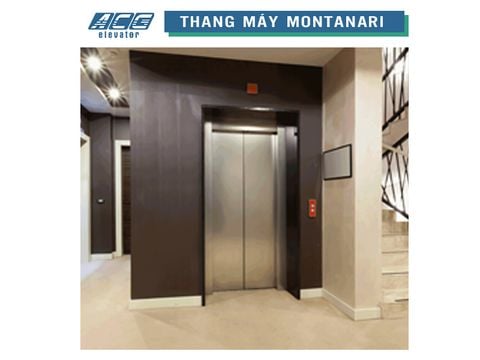 Thang máy tải khách Montanari 450kg/4stop