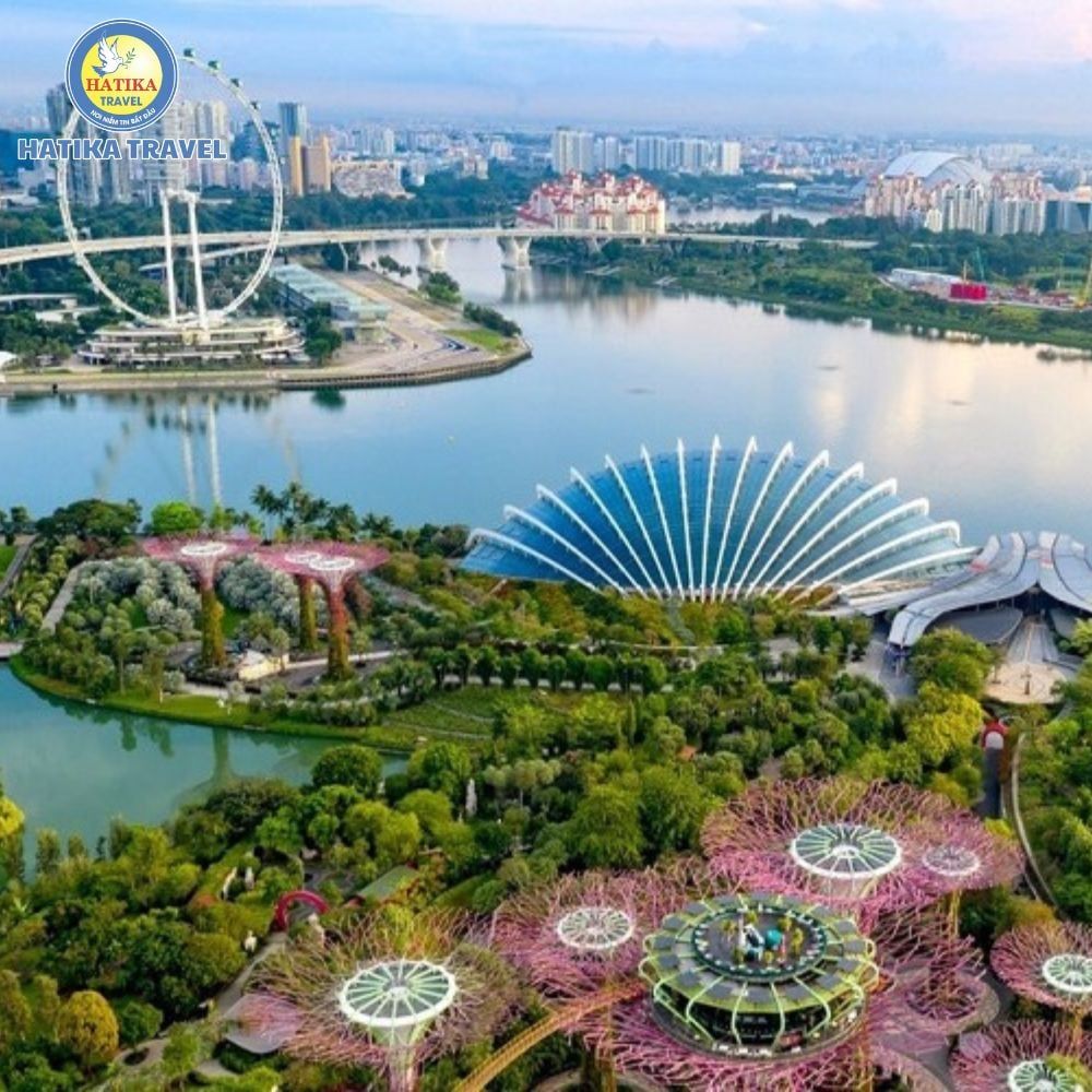 (2023) TOUR SINGAPORE - CÔNG VIÊN KHỦNG LONG – JEWEL CHANGI GARDENS BY THE BAY  FLOWER DOME( 3N2Đ)