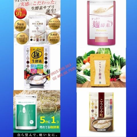 Giảm cân Nhật Bản Kouji Enzyme