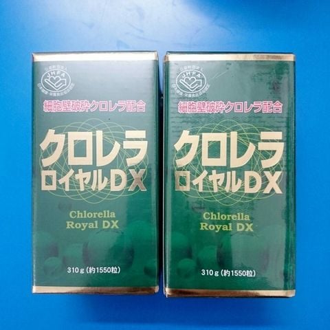 Tảo xanh lục Chlorella Royal DX Nhật Bản 1550 viên