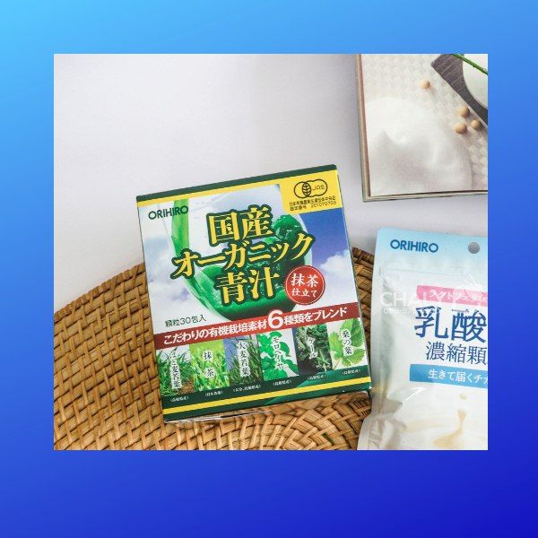 Bột rau xanh organic Orihiro Aojiru Nhật Bản