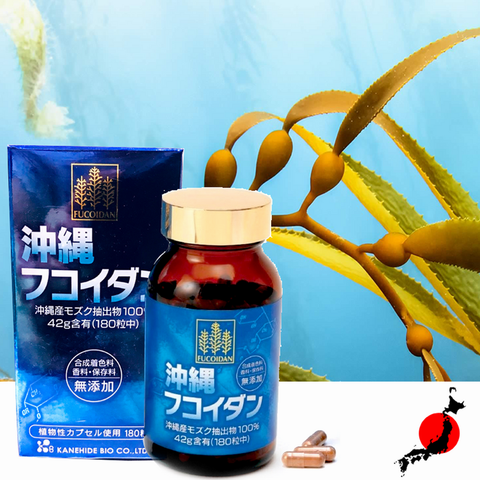 VIÊN UỐNG ĐIỀU TRỊ UNG THƯ  FUCOIDAN XANH OKINAWA 180 VIÊN  NHẬT BẢN