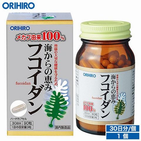 Viên uống Fucoidan Orihiro Nhật Bản hộp 90 viên