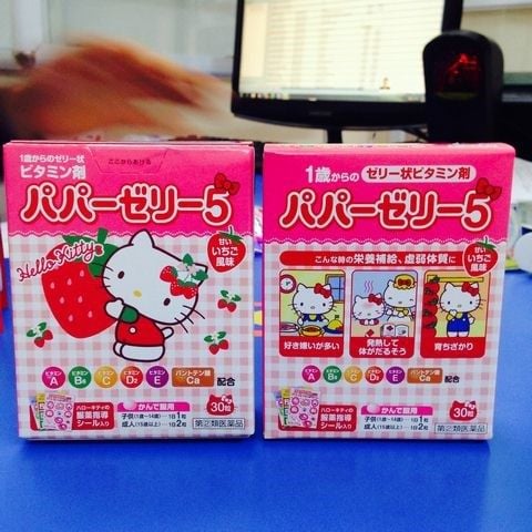 Kẹo biếng ăn Hello Kitty của Nhật