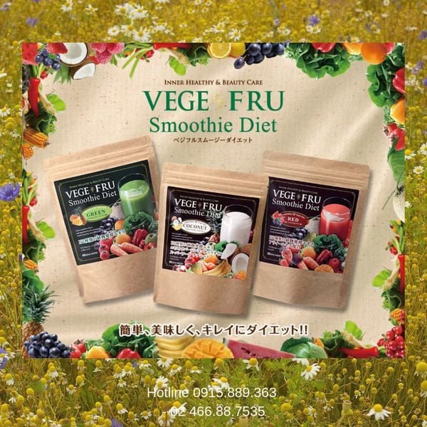 Bột sinh tố rau củ giảm cân Tokyo Botanical Juice Nhật Bản