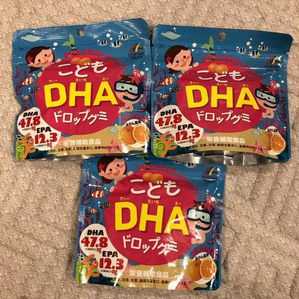 Kẹo ăn dặm bổ sung DHA và EPA 90 viên Nhật Bản cho bé
