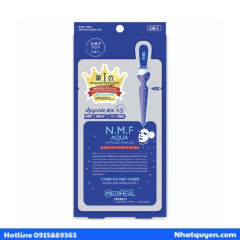 Mặt nạ cấp ẩm Mediheal M.N.F Aqua Nhật Bản