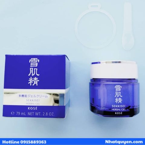 Mặt nạ ngủ Kose SeKkisei Herbal Gel Nhật Bản 80g