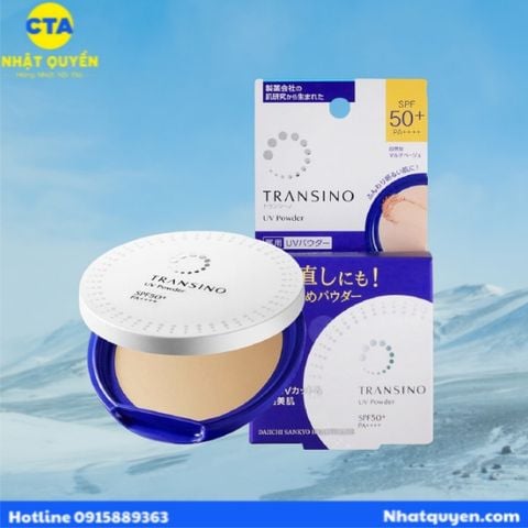 Phấn phủ Transino UV Powder SPF50 PA++++ mẫu mới nhất